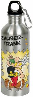 Könitz Flasche Cool Bottle - Zaubertrank, Thermoflasche, Outdoorflasche, Doppelwandig mit Verschluss, Edelstahl, Silbern, 600 ml, 11 9 244 2383