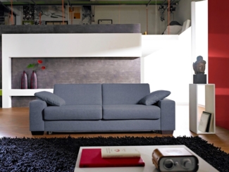 Bali Schlafsofa Norwalk, Dauerschlaffunktion, mit Unterfederung / Lattenrost und Matratze