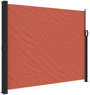 vidaXL Seitenmarkise Ausziehbar Terrakottarot 160x600 cm 4004528