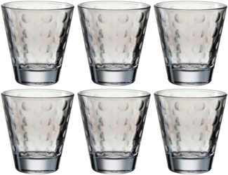 LEONARDO Gläser-Set OPTIC, Glas, 215 ml, 6-teilig