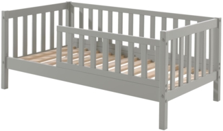 Juniorbett Karie 148x76x60 Kinderbett Massivholz Grau