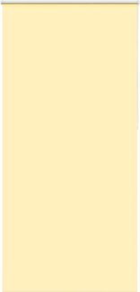 vidaXL Verdunkelungsrollo Gelb 115x210cm Stoffbreite 110,7cm Polyester 4012093