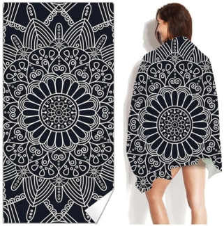 Coonoor Strandtuch Badetuch Liegetuch Strandlaken Saunatuch Handtuch 70x150 cm, schnell trocknend, saugfähig, Schwimmhandtücher für Männer und Frauen