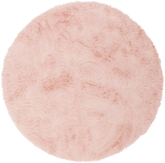 Pergamon Fellteppich Luxus Super Soft Fellteppich Aspen Rund Meliert, Rund, Höhe: 50 mm