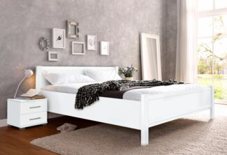 priess Bett Husum Schlafzimmer Jugendzimmer Rahmenbett, mit Komforthöhe verschiedene Ausführungen hochwertige Premium Qualität