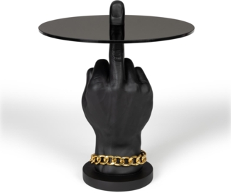 Beistelltisch Mittelfinger FOTHER MUCKER BLACK von BOLD Monkey