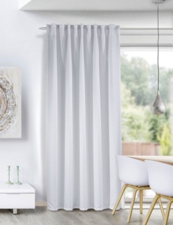 HOMING Gardine Merle (1 St), verdeckte Schlaufen, blickdicht, Fertigschal