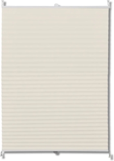 Plissee Faltrollo Rollo Plisseerollo 40x125cm Creme 240618
