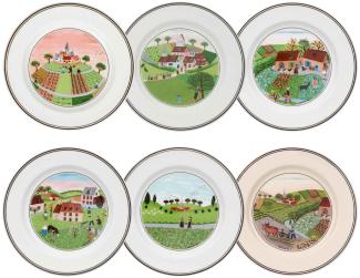 Villeroy & Boch Design Naif Brotteller ø 17 cm Kollektion 6er Set - DS