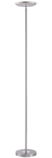 LED Deckenfluter, stahlfarben, Touchdimmer, Höhe 190 cm