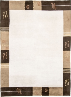 Morgenland Nepal Teppich - Milos - rechteckig - 140 x 70 - Beige