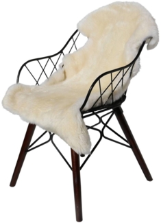 Lammfell Champagner Kurzhaar Wollhöhe 3-4 cm Größe: 130-140