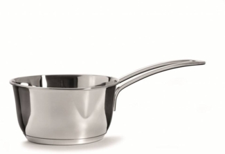 Weis 116005 Edelstahl Butterpfännchen mit Sandwichboden 10cm