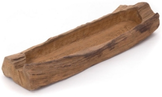 DESIGN DELIGHTS Dekoschale NATURHOLZSCHALE "FIORE 60", Holz massivholz, 60 cm, Holzschale