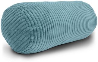 Amilian Nackenrolle mit Bezug 15 x 40 cm - Kissenrolle - mit Nackenrollenbezug - Bettrolle, Kopfstütze, Nackenstütze mit Bezug, ideal als Dekokissen, Sofakissen, Kissen, Kissenrolle, Lagerungskissen, Schlafkissen und für Reisen