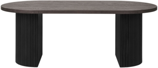 Couchtisch, dunkelbraun, 60 x 120 x 45 cm