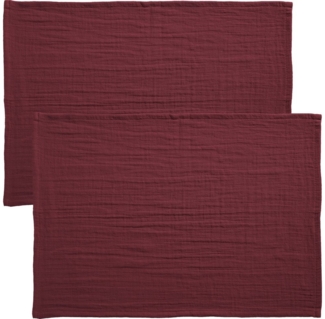 Erwin Müller Platzset Tischset "Arona" 2er-Pack, Musselin Uni