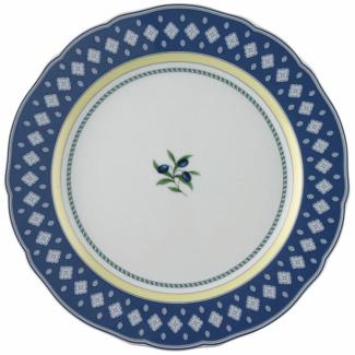 Hutschenreuther Maria Theresia Platzteller mit Fahne, Medley Vicenza, Porzellan, 31 cm, 10031