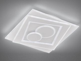 Fischer & Honsel 20136 LED Deckenleuchte Ratio square tunable white dimmbar