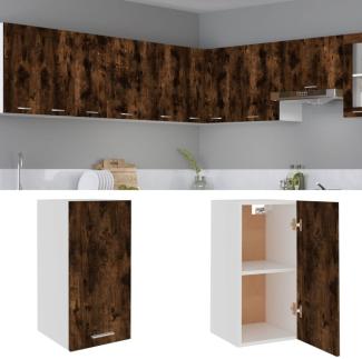 vidaXL Hängeschrank Räuchereiche 29,5x31x60 cm Holzwerkstoff 826620