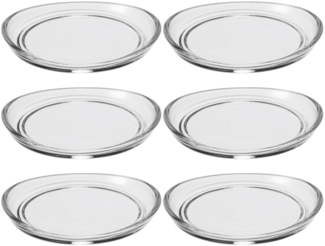 LEONARDO Glasuntersetzer LOOP, Set, 6-tlg, Glas