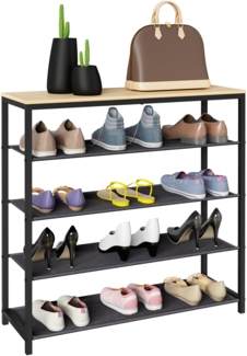 VCM Schuhregal Taliro 920023 Honig-Eiche H. 87 x B. 90 x T. 30 cm