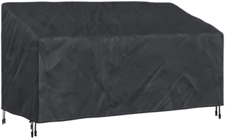 vidaXL Abdeckung für Gartenbank 205 x 85 x 65 / 94 cm 600D-Gewebe 4105959