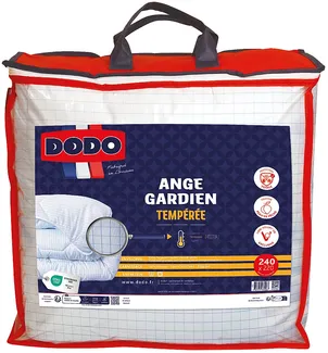 DODO - ANGE GARDIEN Bettdecke Stoff Weiß - B 220 cm x H x L 240 cm