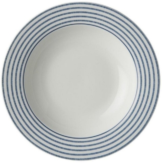 Laura Ashley Laura Ashley 22cm tiefer Porzellanteller Candy Stripe W178270talerzgboki22LauraAshleyCandyStripe