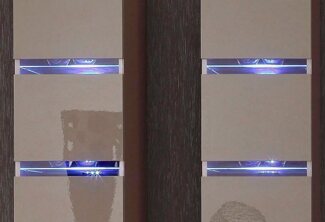 INOSIGN LED Glaskantenbeleuchtung, LED fest integriert