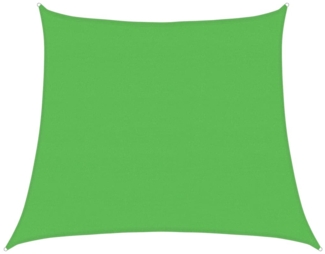 vidaXL Sonnensegel 160 g/m² Trapezform Hellgrün 4/5x4 m HDPE 311326