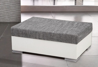 COLLECTION AB Hocker John, Frei im Raum stellbar, wahlweise mit Federkern