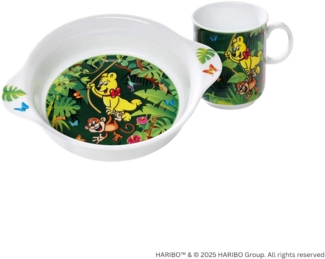 Ritzenhoff & Breker Haribo Jungle Kindergeschirr-Set 2-teilig - DS