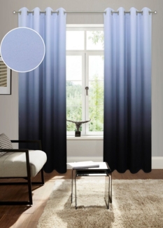 Bruno Banani Verdunkelungsvorhang Clemton (1 St), Ösen, verdunkelnd, Polyester, Verdunkelung, Schutz, Privatsphäre, blickdichter Vorhang