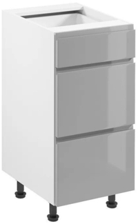 ROYAL24_MARKT Unterschrank - Platzsparende Lagerung für Bodennähe (Unterschrank, 1-St, Aspen D40S3) Hochwertig - Modernes Flair - Exklusiv.