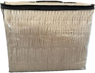 alesvelt Tagesdecke Set Bade Überwurf Decke 3-Teilig 240 250 cm atmungsaktiv 2-Personen