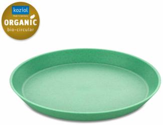 Koziol Kleiner Teller Connect Plate, Kuchenteller, Kunststoff, Organic Apple Green, 20. 5 cm, 3100708