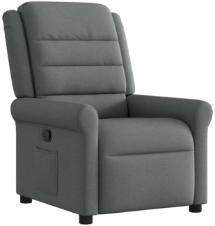 vidaXL Relaxsessel Dunkelgrau Stoff 4015637