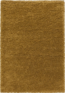 SIMPEX24 Teppich Unicolor - Einfarbig, Läufer, Höhe: 30 mm, Einfarbig Shaggy Teppich Wohnzimmer Langflor Versch. Farben und Größen