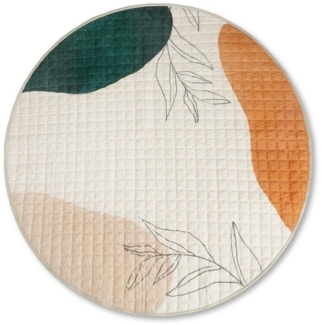 Krabbeldecke Gesteppte Baby 150cm – extra dicke 1,5cm weiche, Hakuna Matte, Spielmatte mit rutschfester Unterseite zum Krabbeln