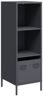 vidaXL Highboard Anthrazit 35x39x103,5 cm Stahl 851378