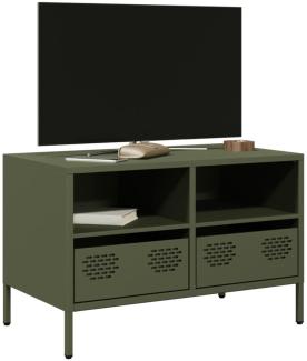 vidaXL TV-Schrank Olivgrün 68x39x43,5 cm Kaltgewalzter Stahl 851320