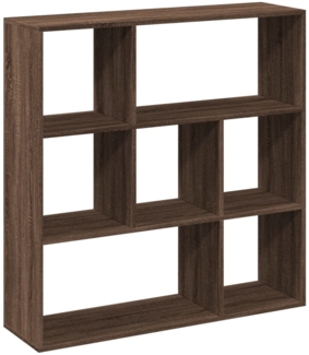 vidaXL Raumteiler-Bücherregal Braun Eichen-Optik 102x29x103,5 cm 858054