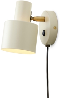 Halo Design 746873 Vogue Wandleuchte creme messing E27