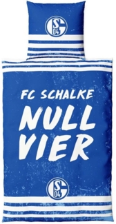 FC Schalke 04 Bettwäsche FC Schalke 04 Bettwäsche Nullvier Microfaser