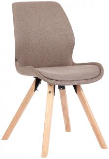 Stuhl Luna Stoff taupe