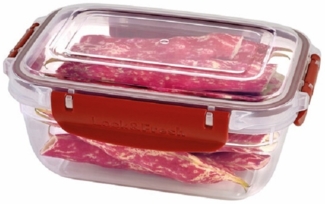 MICHELINO Frischhaltedose Lebensmitteldose Vorratsdose Serie Nora 800 ml Rot