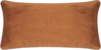 PAD Kissenhülle Samt Elegance Cognac Braun (35x60cm) 10127-C70-3560