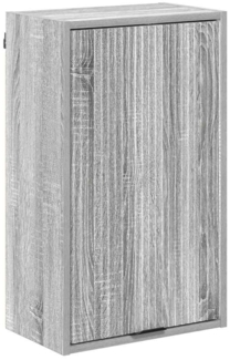 vidaXL Badezimmer Schrank Grau Sonoma 39 x 23,5 x 65 cm Holzwerkstoff 883390