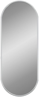 vidaXL Wandspiegel Silbern 50x20 cm Oval 348189